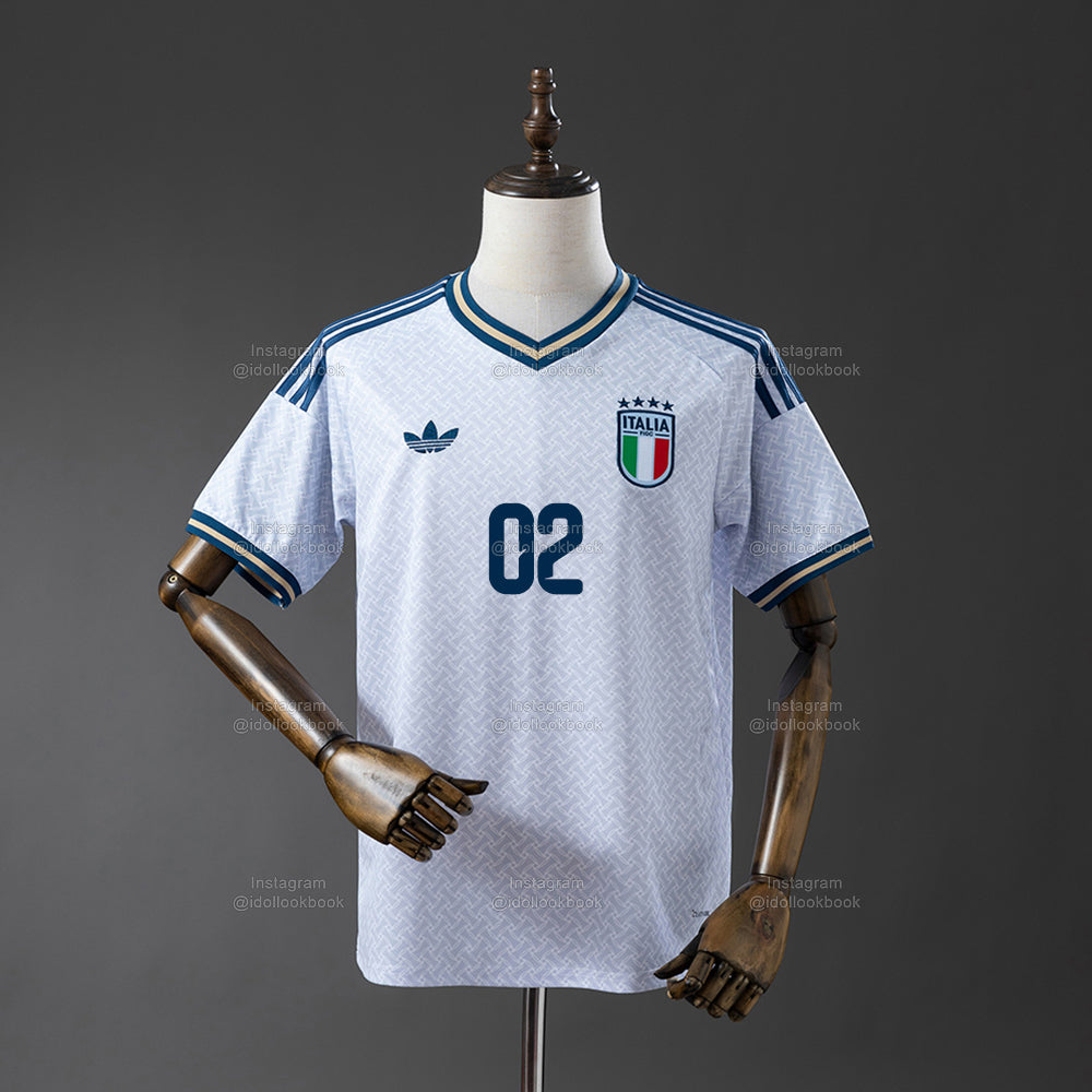 KATSEYE Italy Soccer Jersey // White