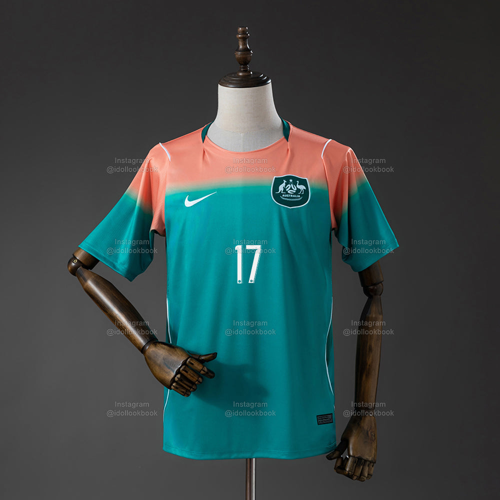NMIXX Australia Soccer Jersey // Green