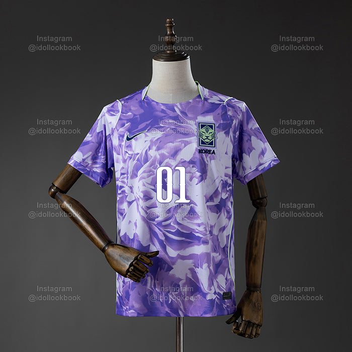 Aespa Korea Soccer Jersey // Purple