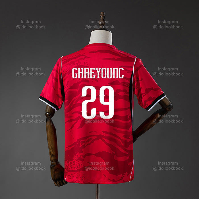 Twice Korea Soccer Jersey // Red