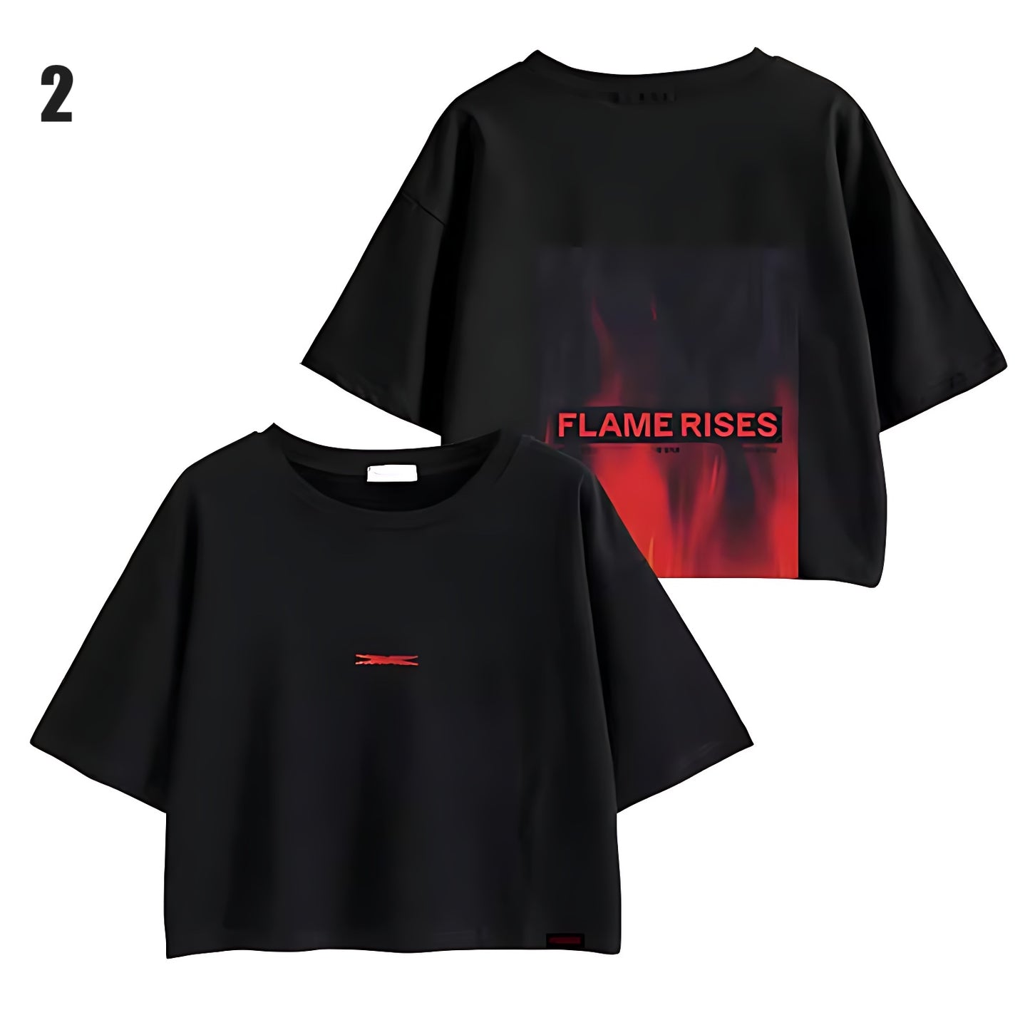 Le Sserafim Flame Rises Concert T-Shirt