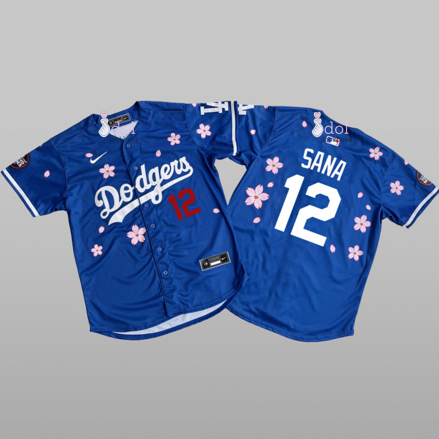 Twice LA Tokyo Series Baseball Jersey // Blue