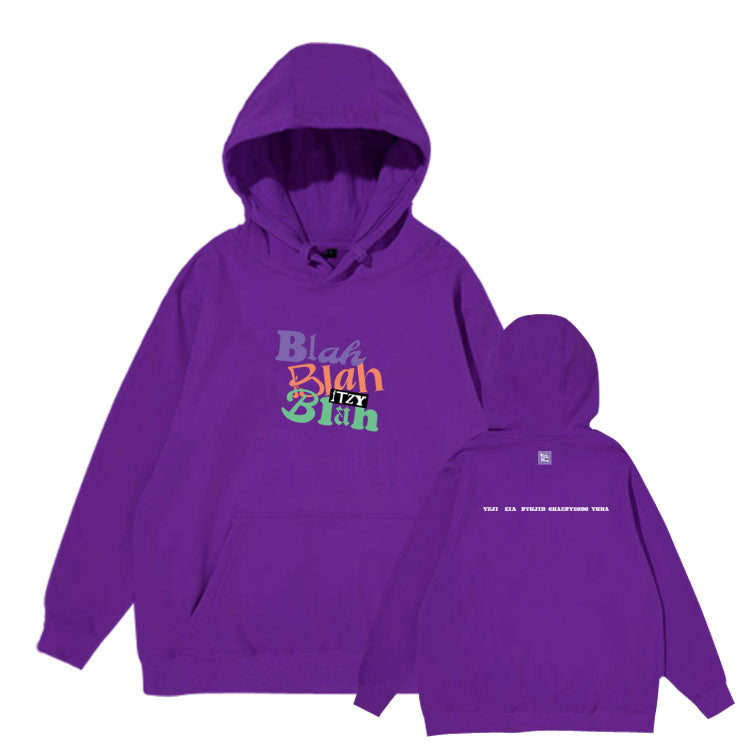 ITZY Blah Blah Album Hoodie