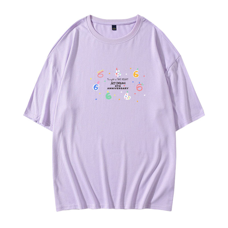 NCT Dream Tonight is The Night 6th Birthday T-Shirt