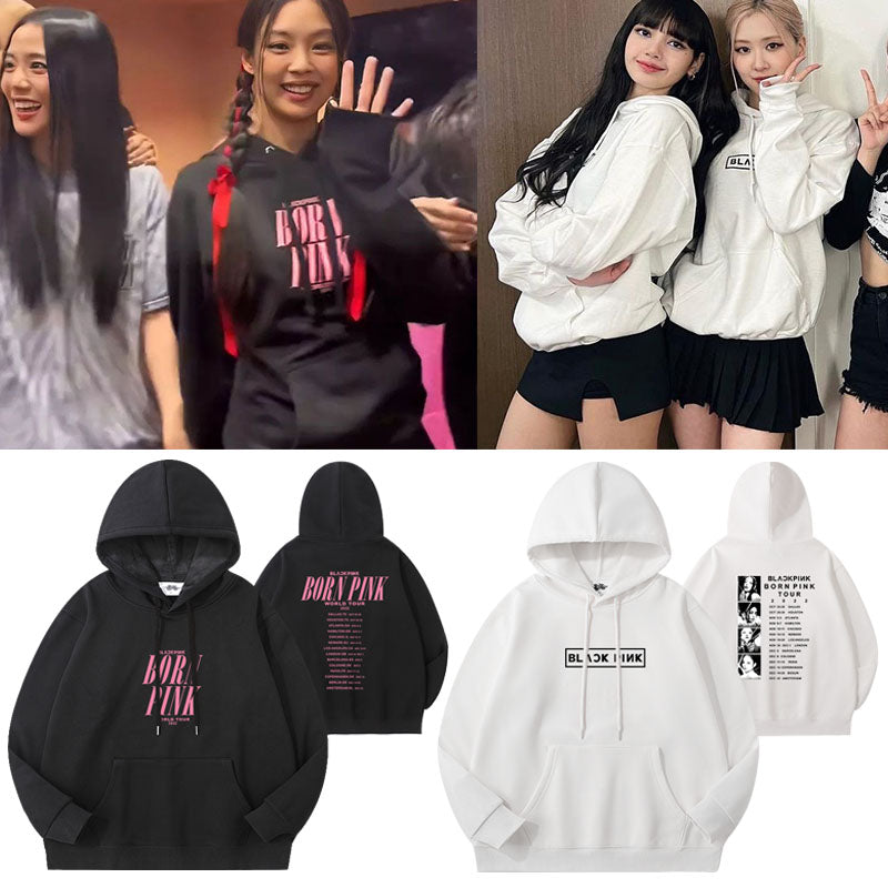 Blackpink Born Pink World Tour Hoodie – idollookbook