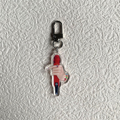 BTS Member Microphone Keychain