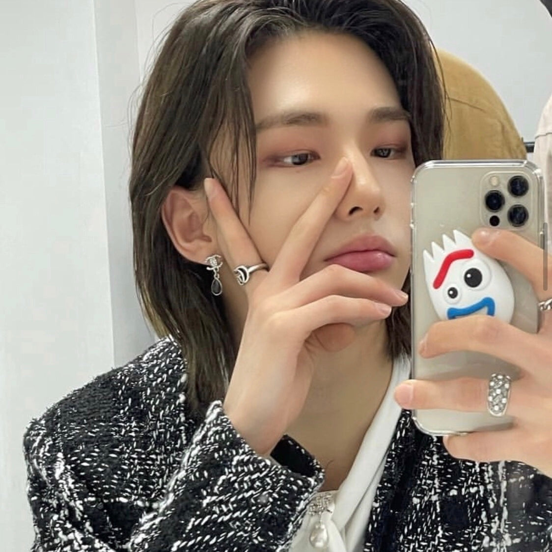 Stray Kids Forky Phone Case idollookbook Stray Kids Forky Phone Case idollookbook