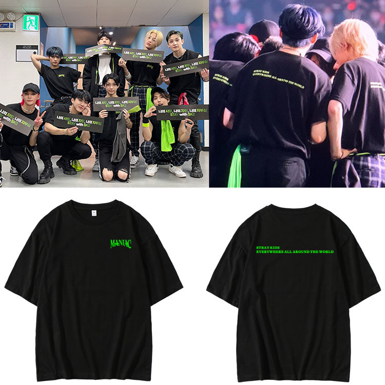 Stray kids maniac tour shirt buy