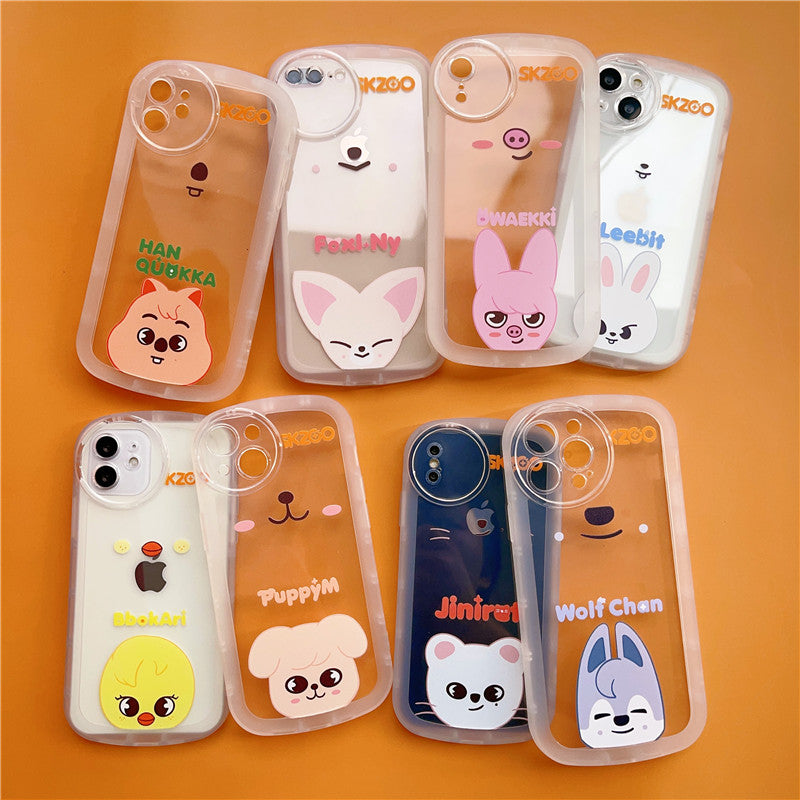 Stray Kids Skzoo Transparent Phone Case – idollookbook Stray Kids Skzoo Transparent Phone Case – idollookbook
