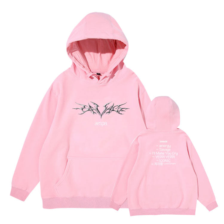 Aespa Savage Album Hoodie