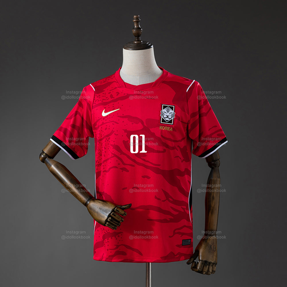 IVE Korea Soccer Jersey // Red