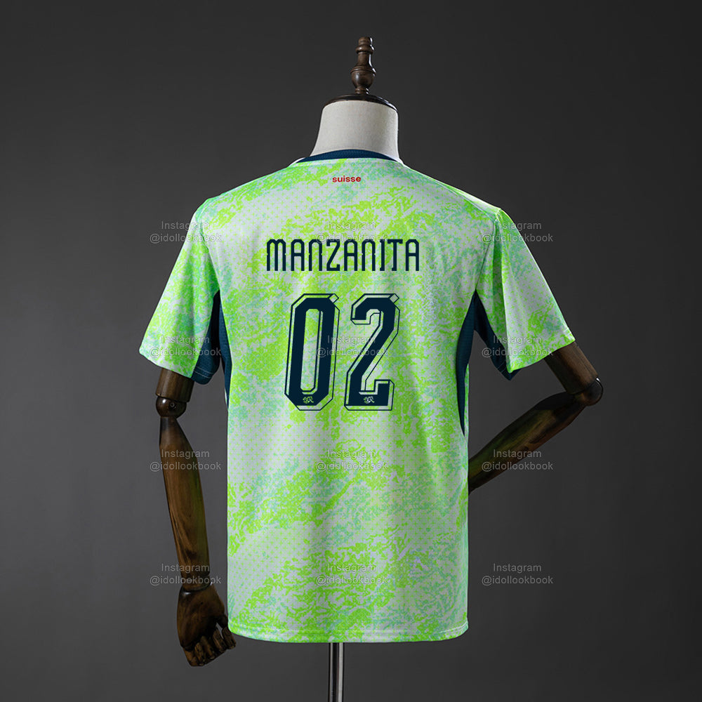KATSEYE Switzerland Soccer Jersey // Green