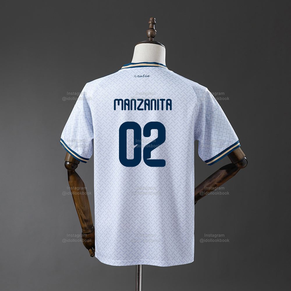 KATSEYE Italy Soccer Jersey // White