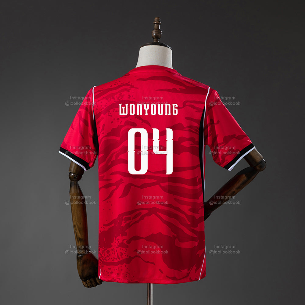 IVE Korea Soccer Jersey // Red