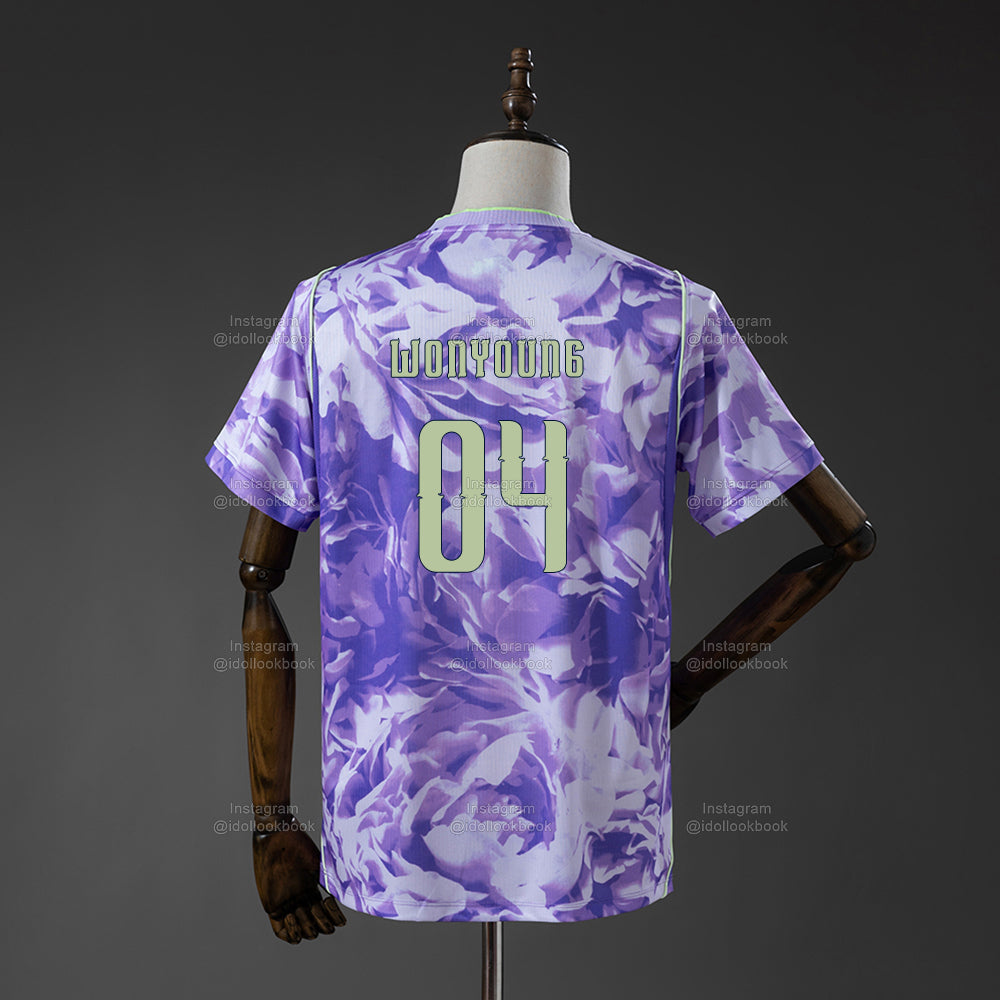IVE Korea Soccer Jersey // Purple