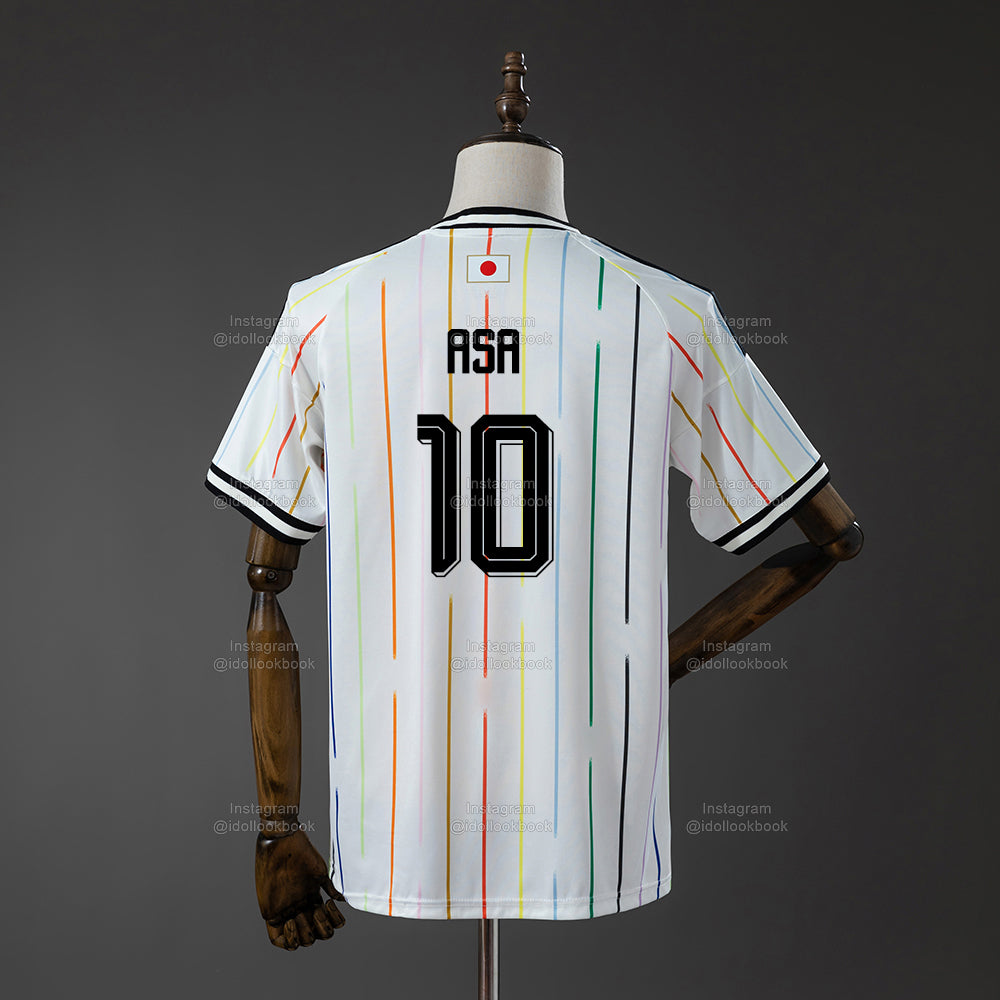 BABYMONSTER Japan Soccer Jersey // White