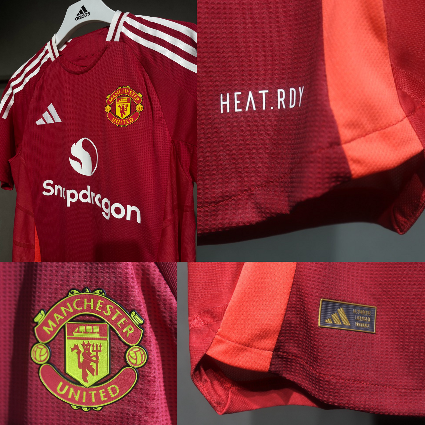 Le Sserafim Manchester United Jersey // Red