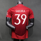 Le Sserafim Manchester United Jersey // Red