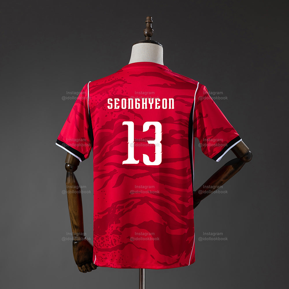 Cortis Korea Soccer Jersey // Red