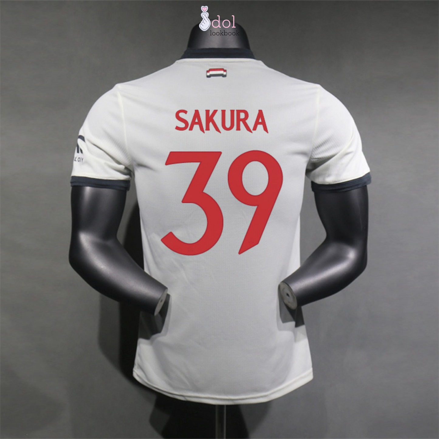 Le Sserafim Manchester United Jersey // White