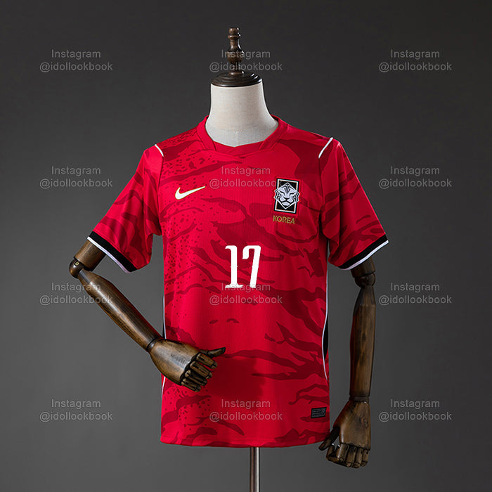 Meovv Korea Soccer Jersey // Red