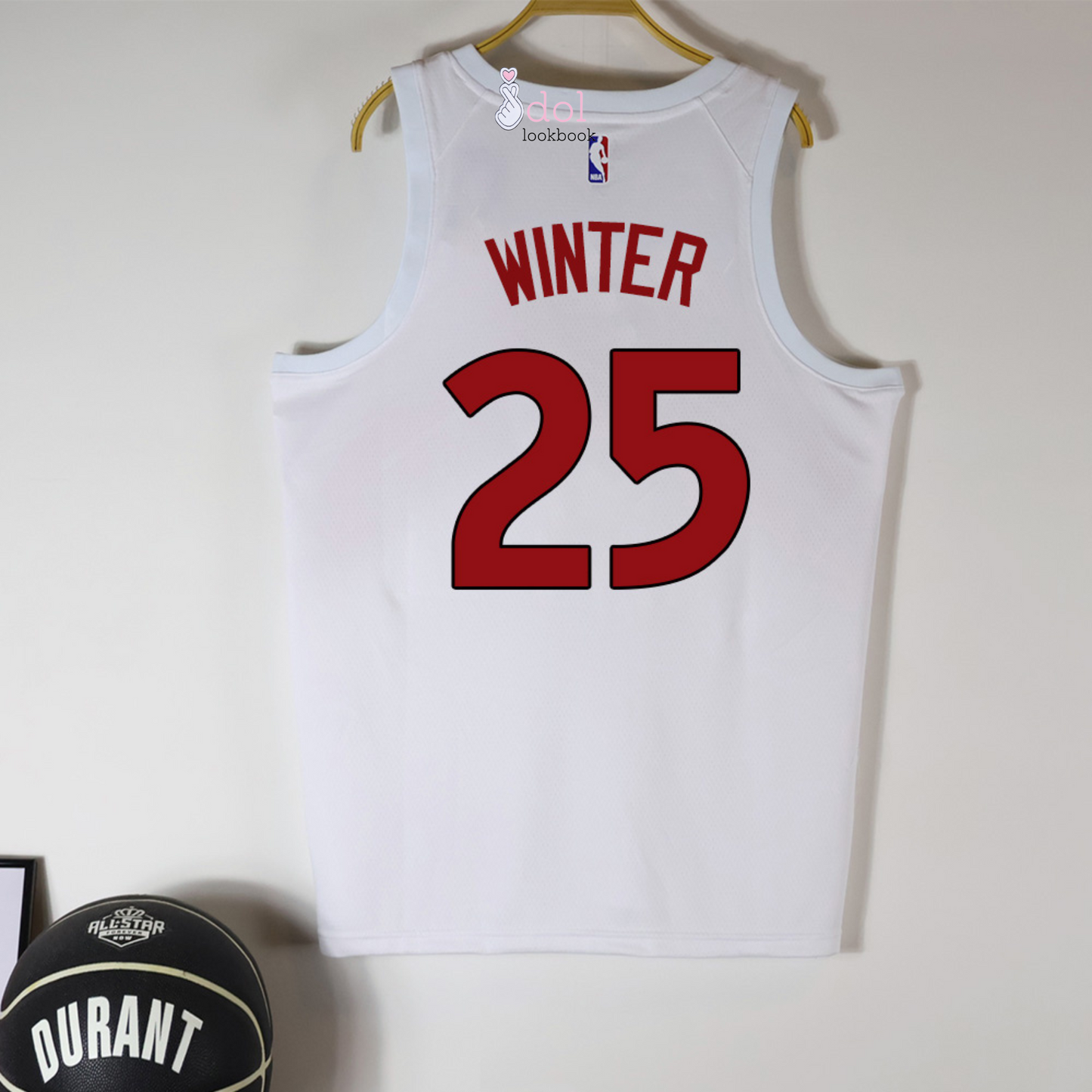 Aespa T.O Basketball Jersey // White