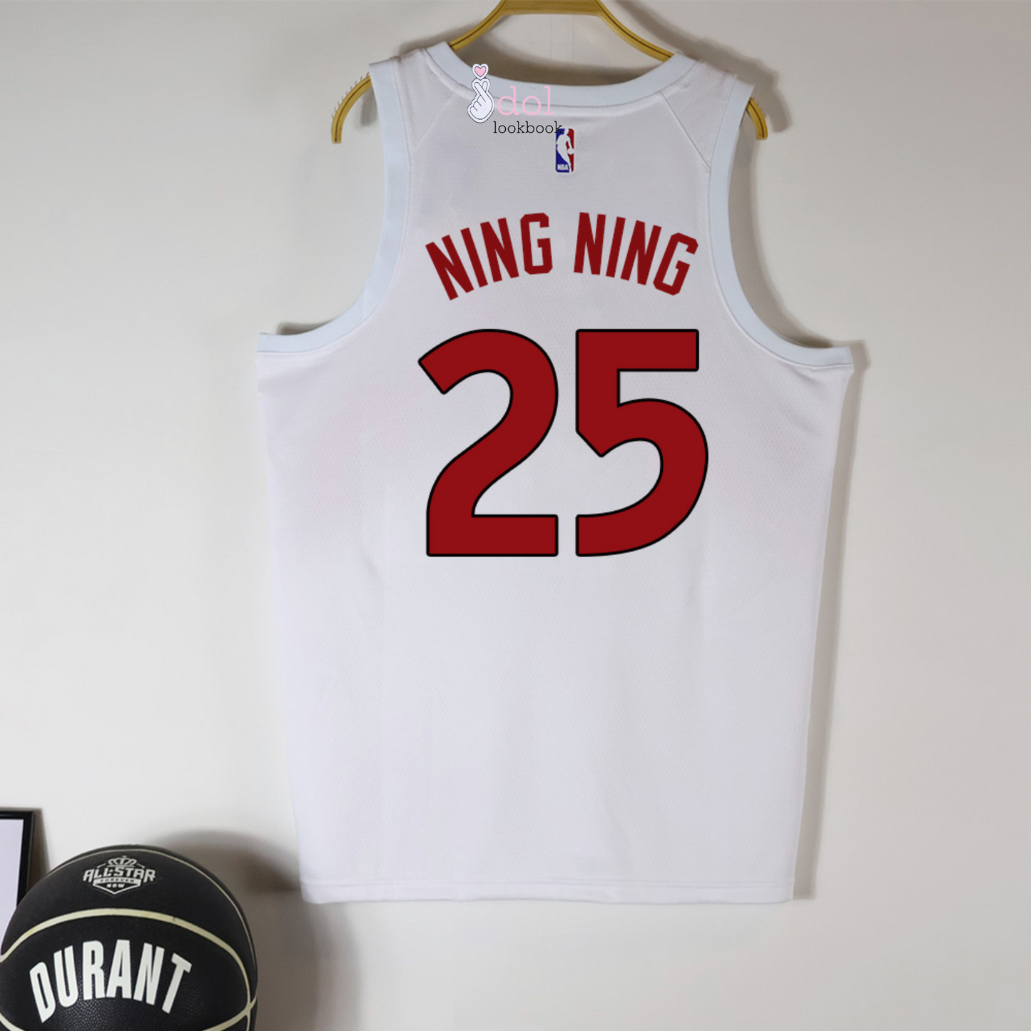 Aespa T.O Basketball Jersey // White