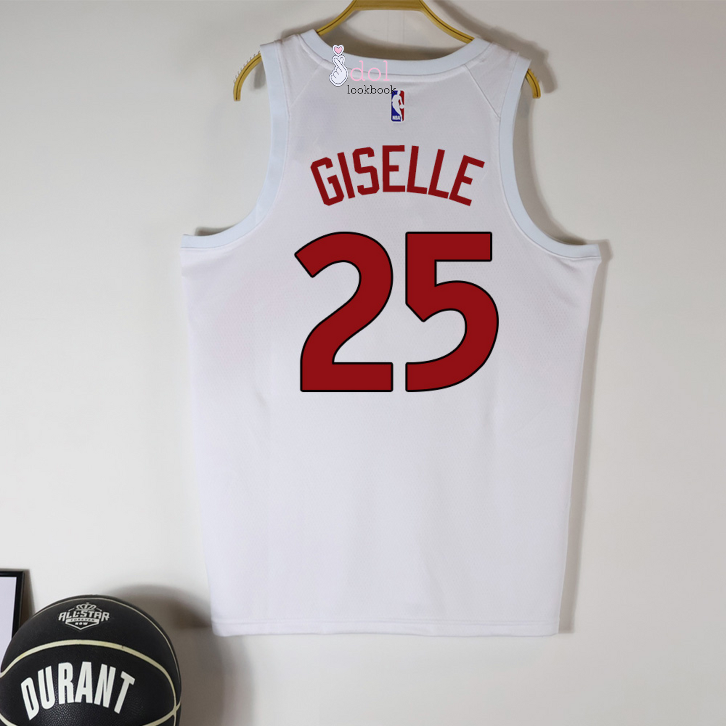 Aespa T.O Basketball Jersey // White