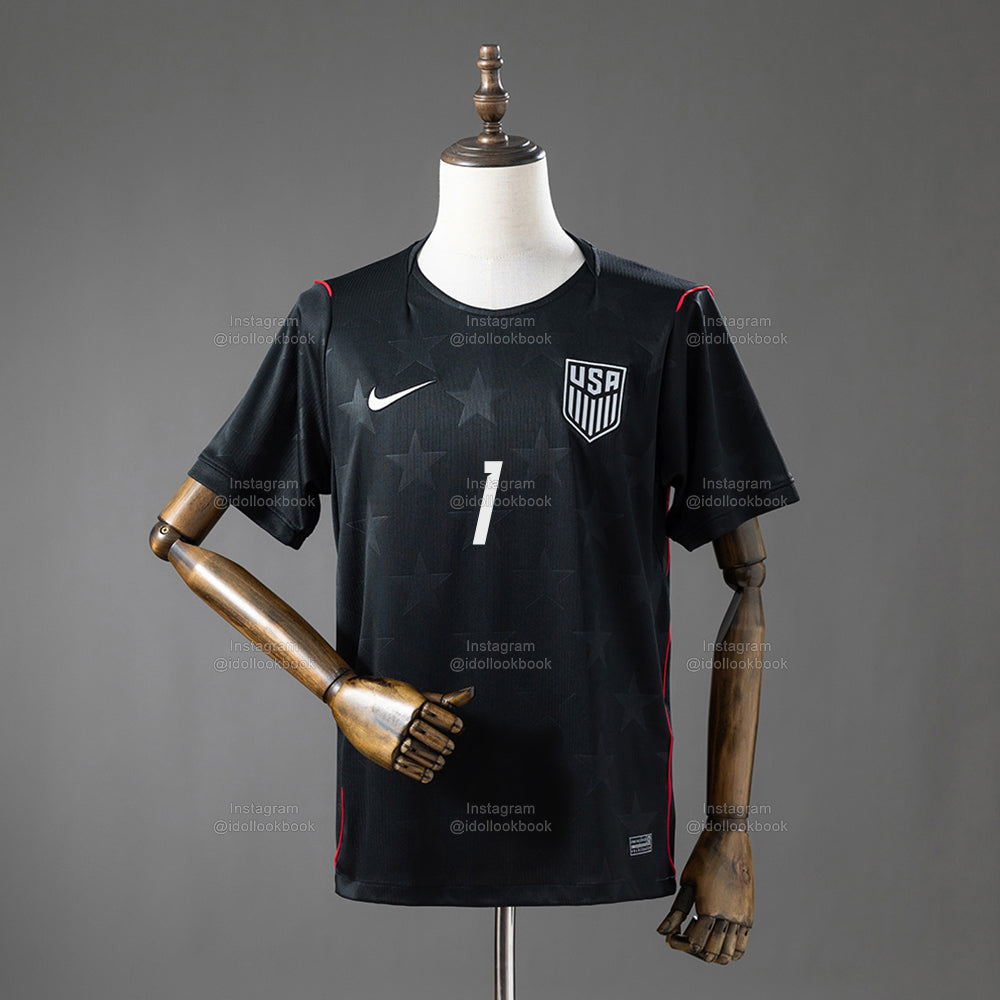 KATSEYE US Soccer Jersey // Black