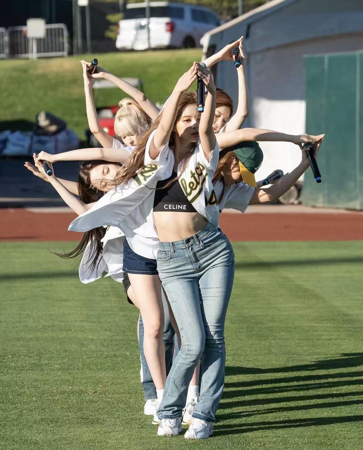 NMIXX Oakland Athletics Baseball Jersey