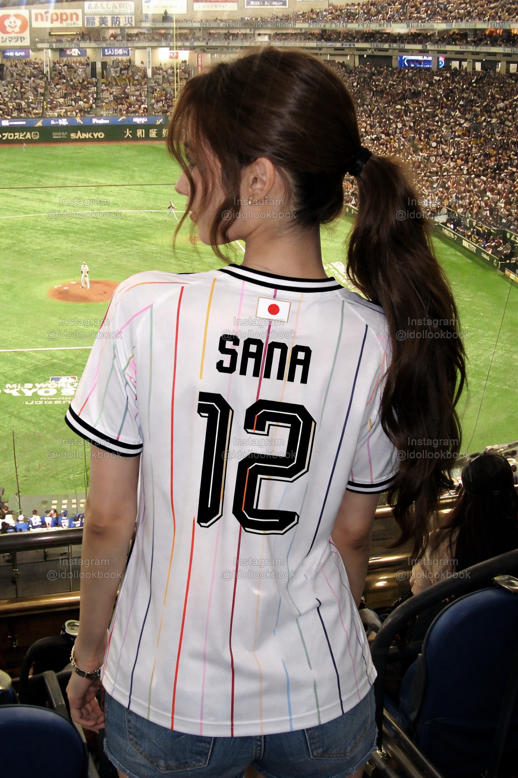 Twice Japan Soccer Jersey // White