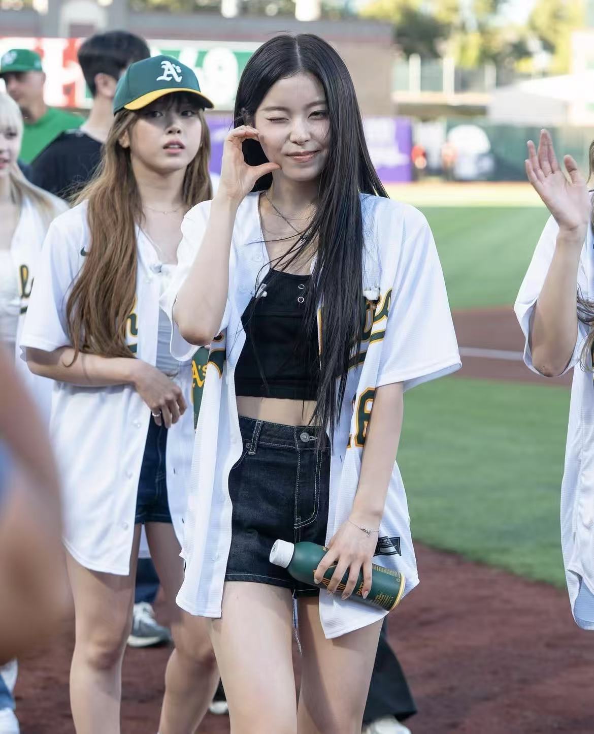 NMIXX Oakland Athletics Baseball Jersey – idollookbook
