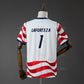 KATSEYE US Soccer Jersey // White and Red