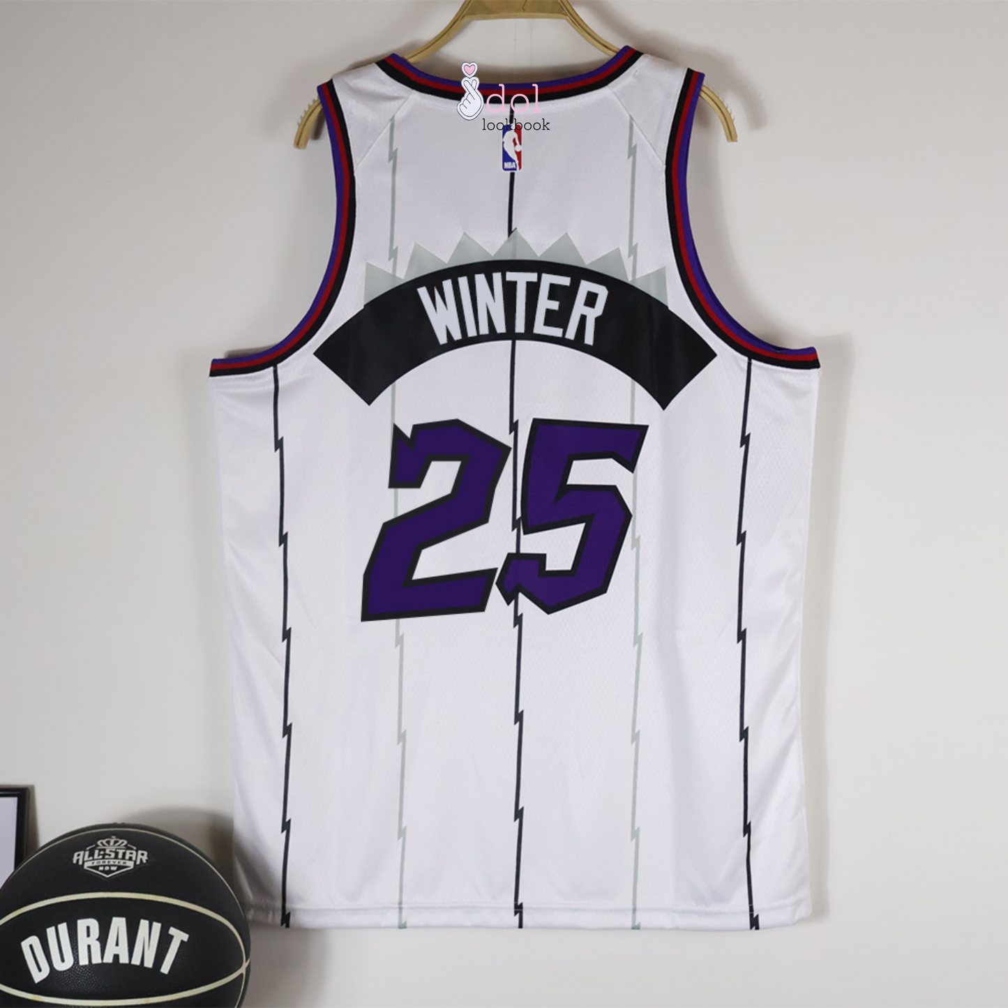 Aespa T.O Basketball Jersey // White + Dino