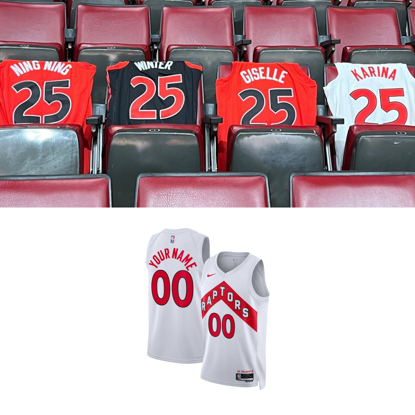 Aespa T.O Basketball Jersey // White