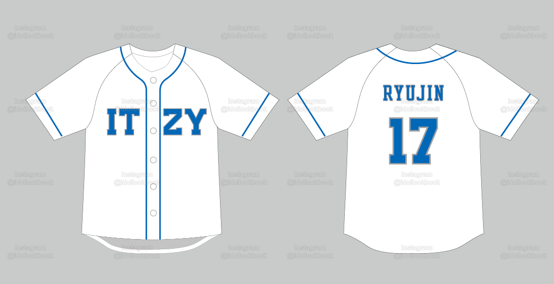 ITZY None of My Business Baseball Jersey