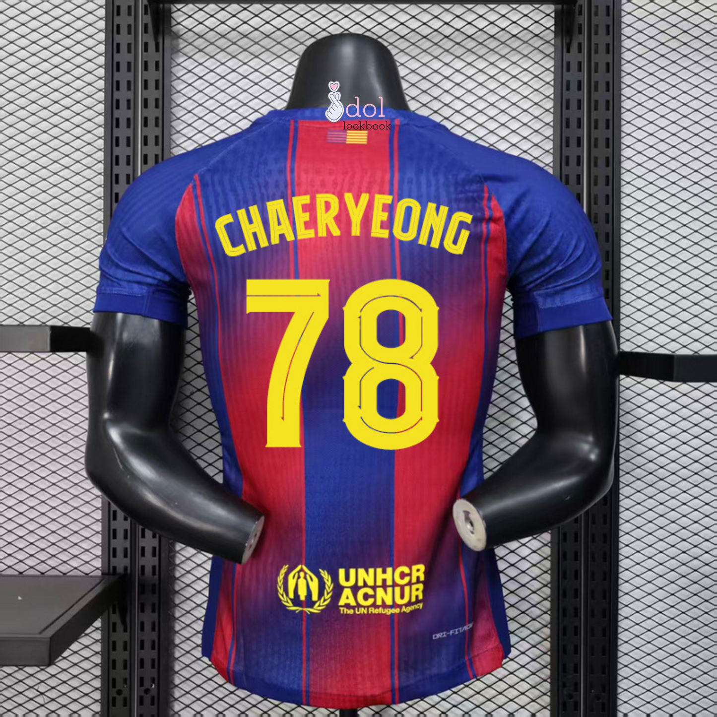 Itzy Barcelona Jersey // Blue + Red