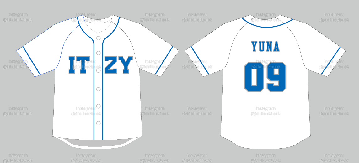 ITZY None of My Business Baseball Jersey