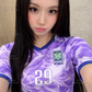 Twice Korea Soccer Jersey // Purple