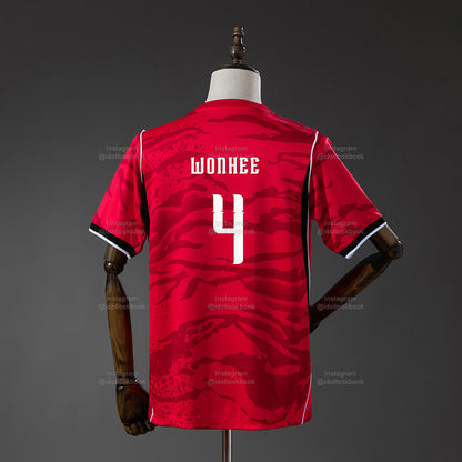 ILLIT Korea Soccer Jersey // Red
