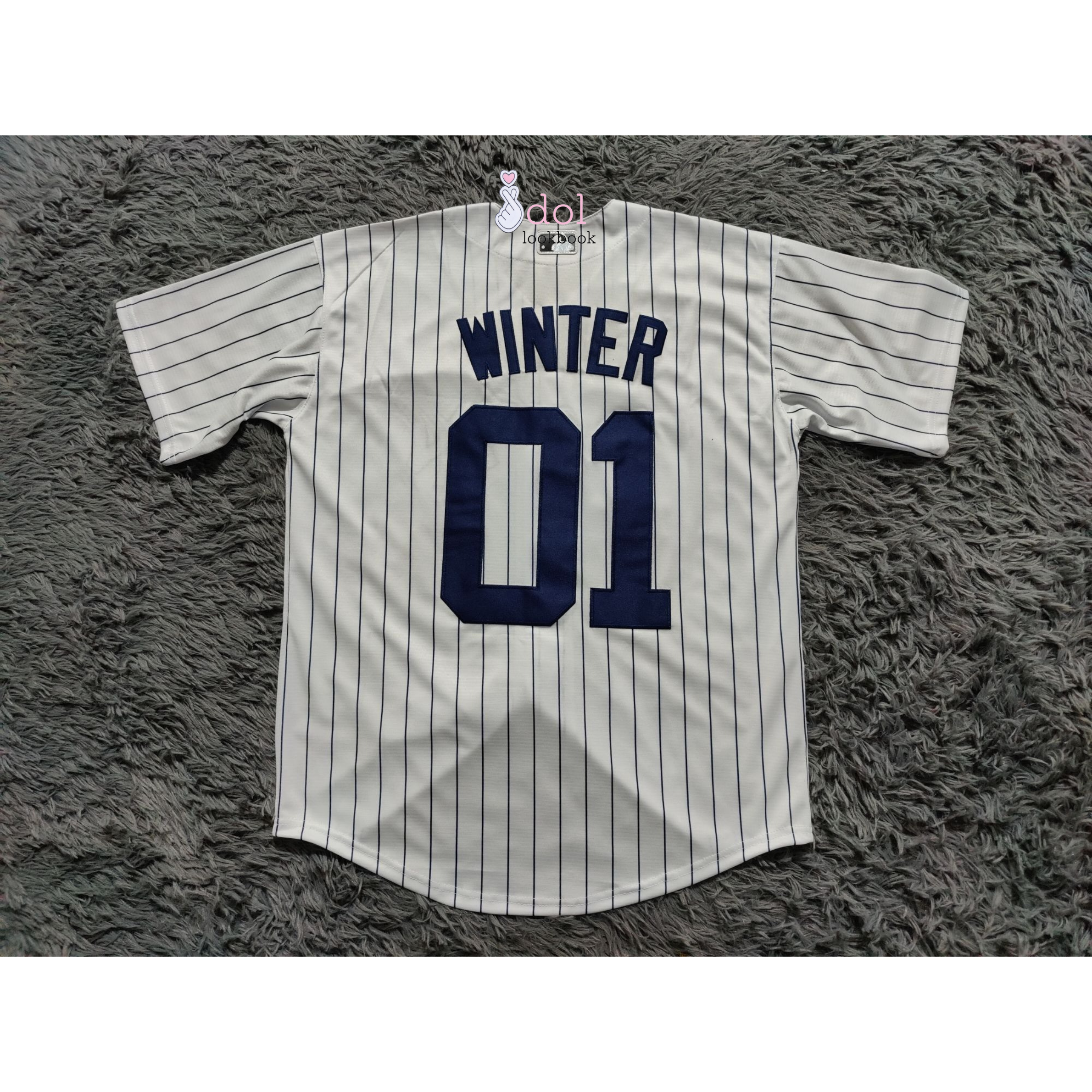 Aespa NY Baseball Jersey – idollookbook