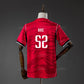NMIXX Korea Soccer Jersey // Red