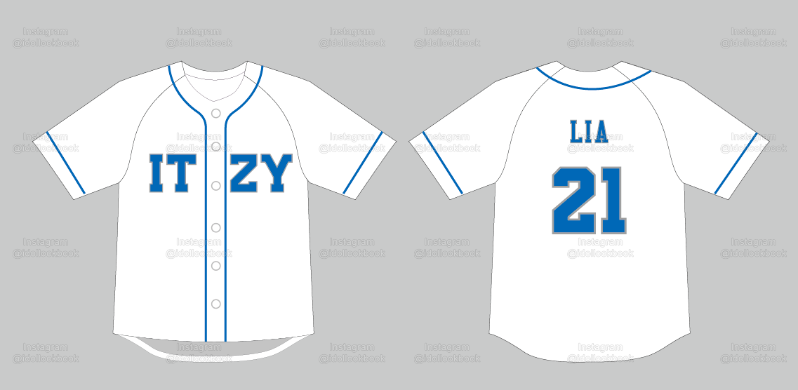 ITZY None of My Business Baseball Jersey