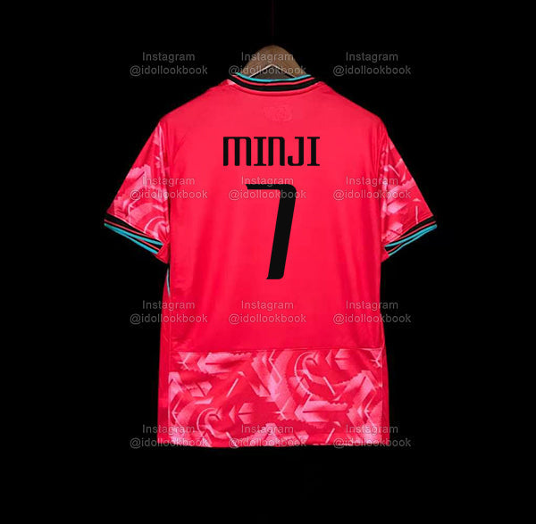 New Jeans Korea Soccer Jersey // Pink