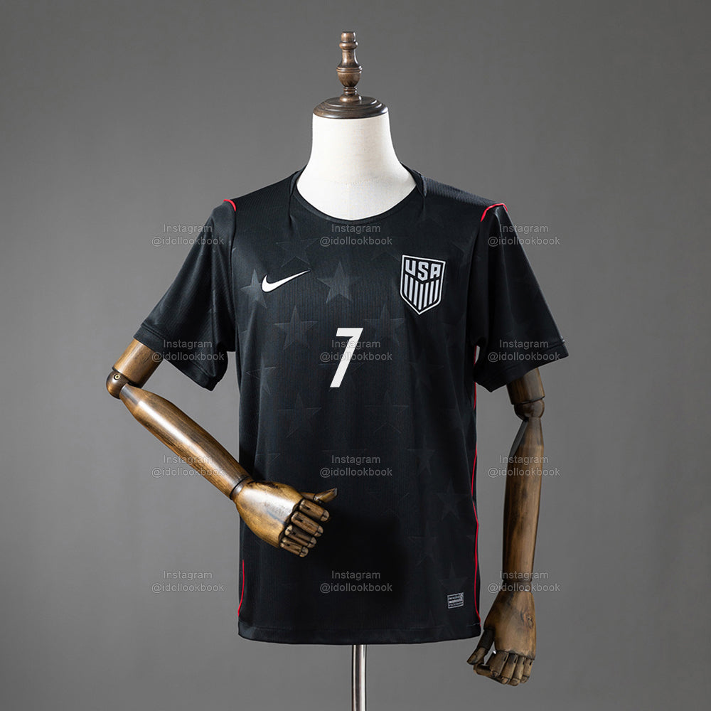 KATSEYE US Soccer Jersey // Black