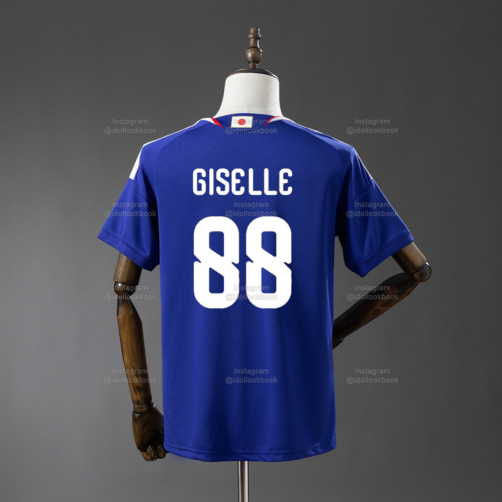Aespa Japan Soccer Jersey // Blue