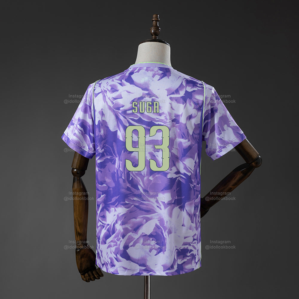BTS Korea Soccer Jersey // Purple