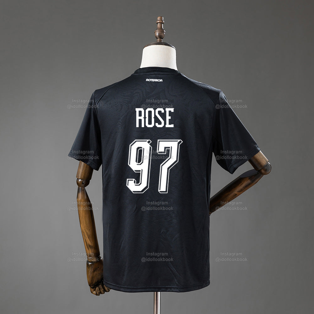 Blackpink New Zealand Soccer Jersey // Black