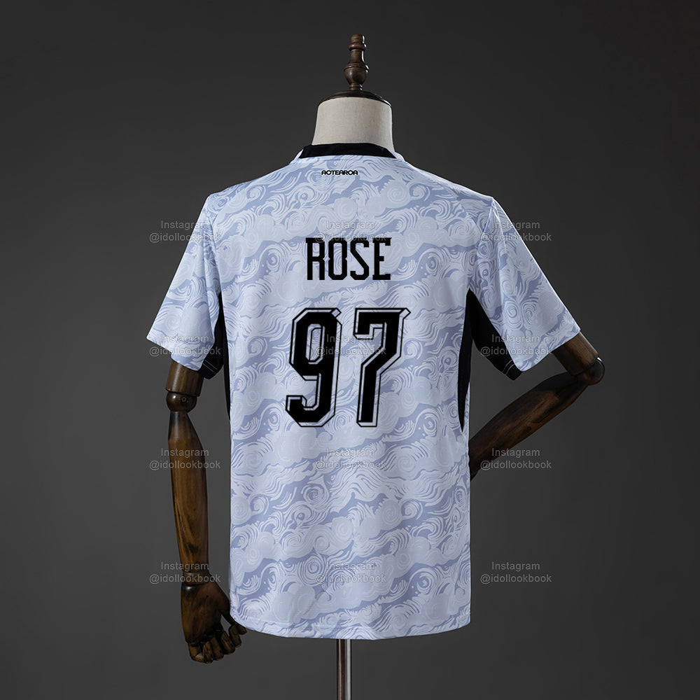 Blackpink New Zealand Soccer Jersey // White