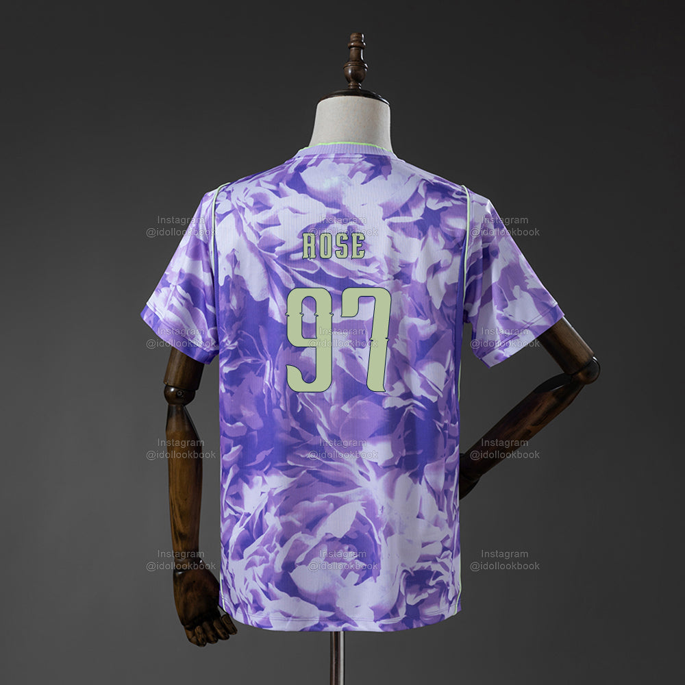 Blackpink Korea Soccer Jersey // Purple